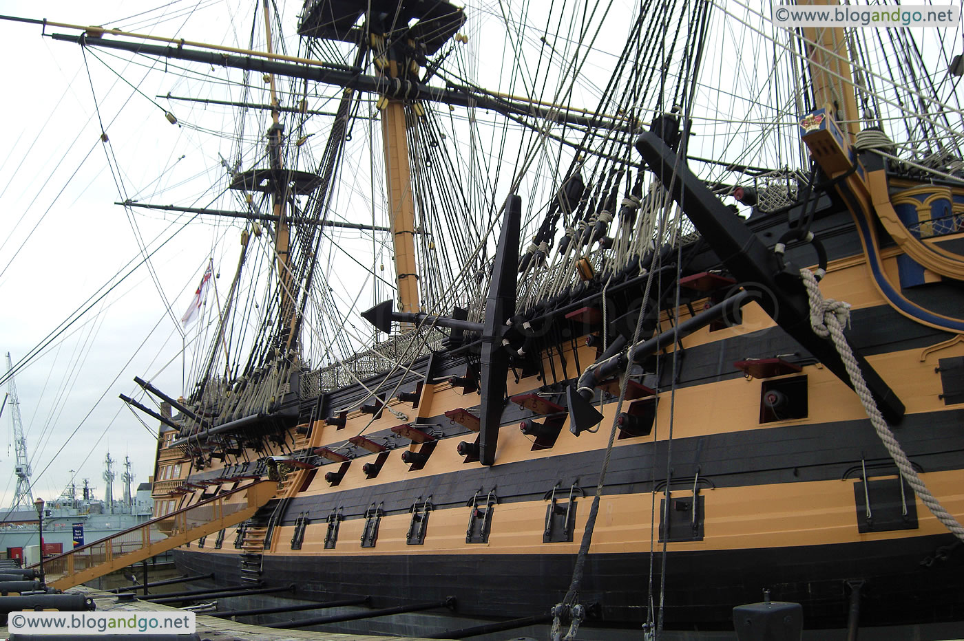 HMS Victory - Starboard Fore